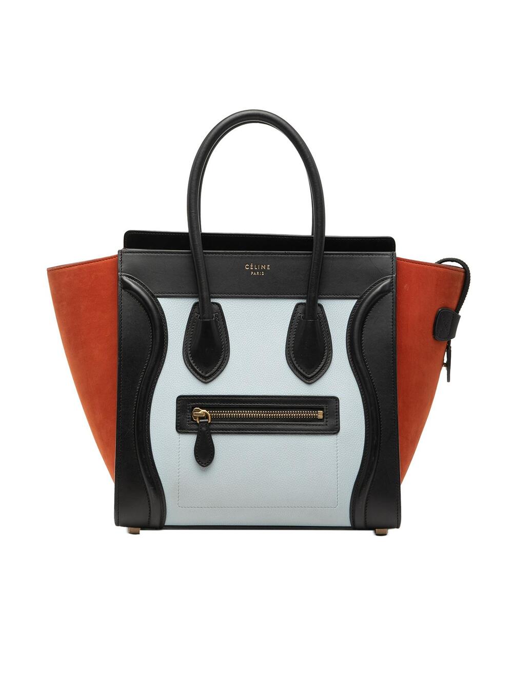 Celine Micro Tricolor Nubuck And #288464C99B